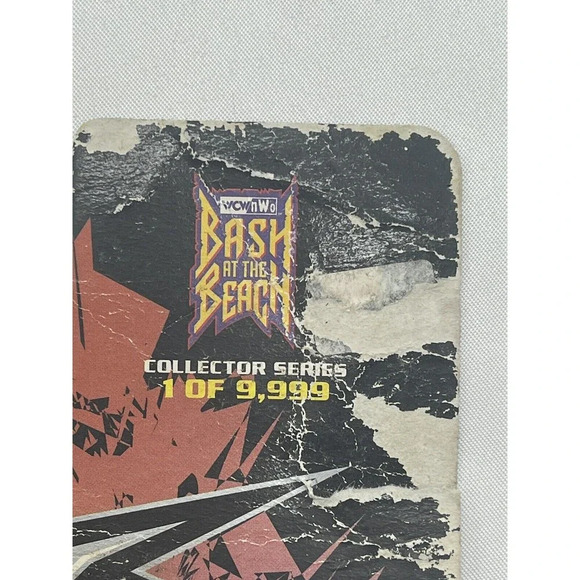 Psychosis WCW Nitro-Street Rods Die Cast Car Damaged Packaging 1 of 9,999 New - Picture 6 of 9